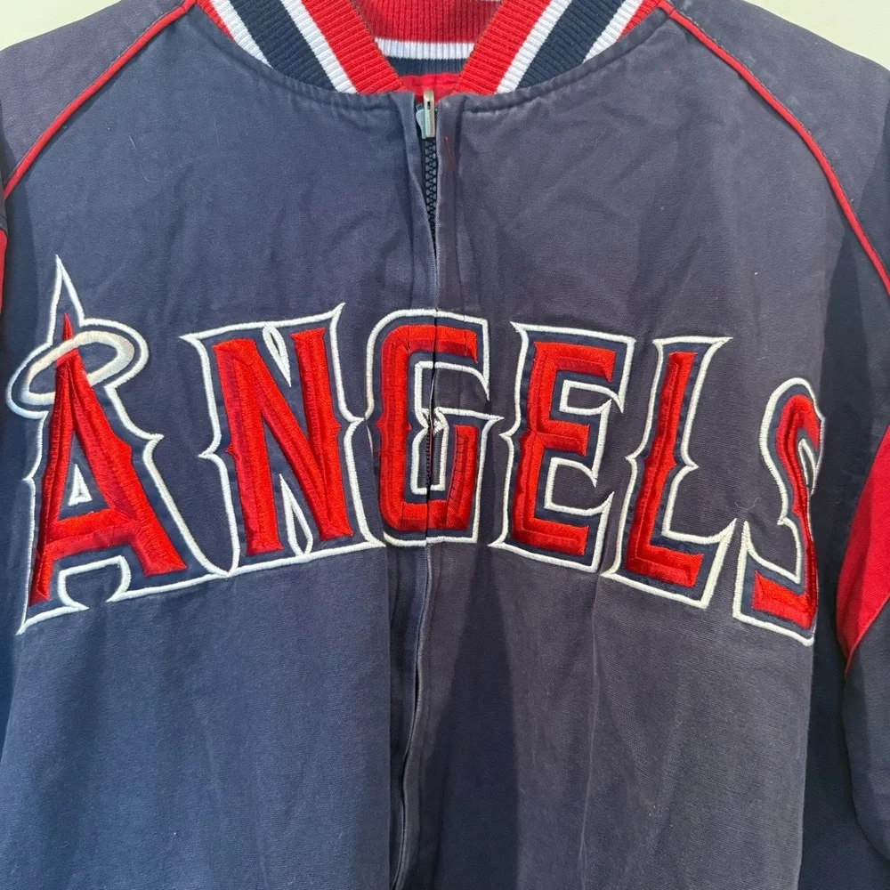 Angels MLB Jacket Large Back Logo - Picture 6 of 13